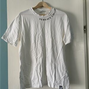 Versace White Short Sleeve Tee